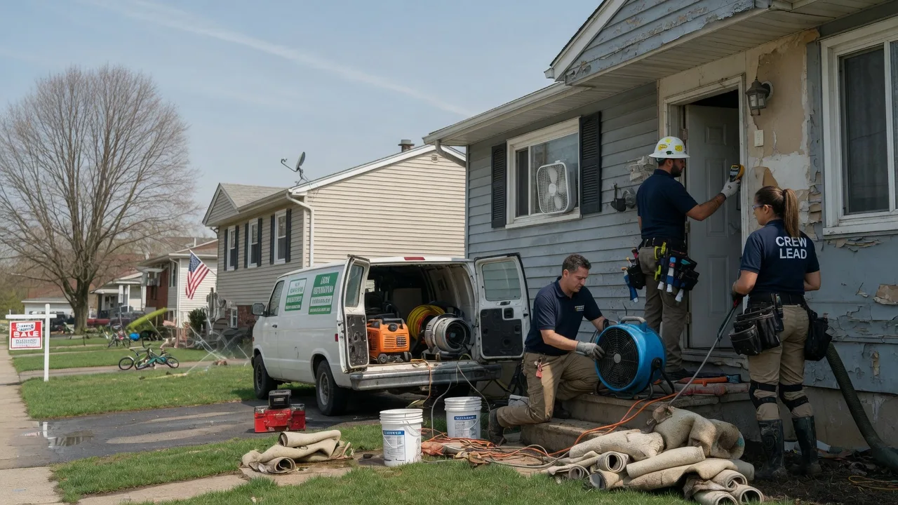 Flood Cleanup in Harwood Heights, IL near me
