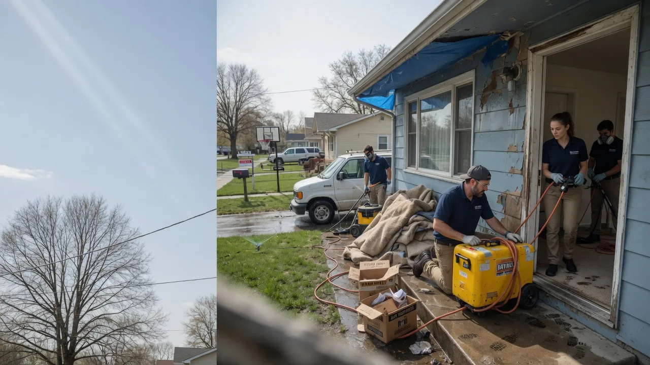 Basement Flood Cleanup in Harwood Heights, IL near me
